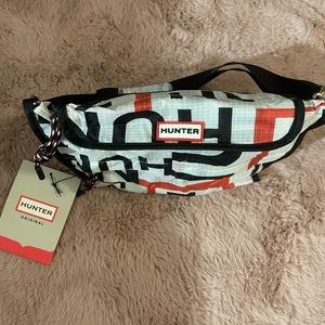 Multi-Function Water-Resistant Logo Crossbody Bag